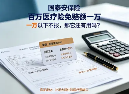 百万医疗险免赔额一万小病根本用不上?(图1) 百万医疗险免赔额一万小病根本用不上?(图1)