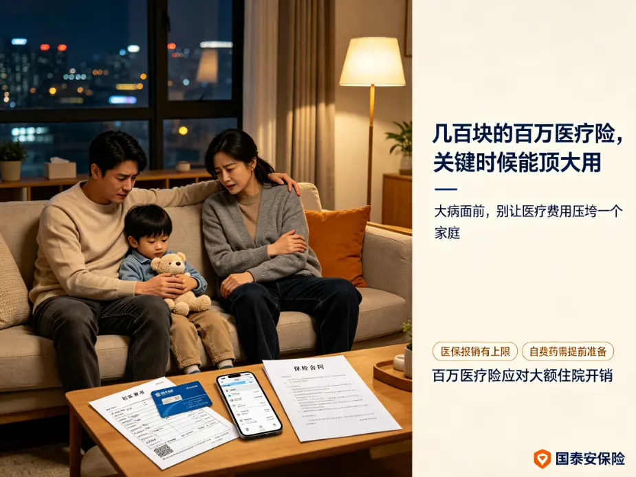 几百块的百万医疗险，关键时候能顶大用(图1)