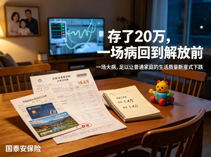 存了20万，一场病回到解放前(图1)